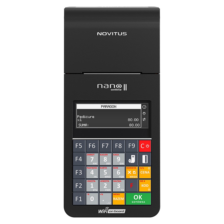 Kasa fiskalna Novitus Nano II Online